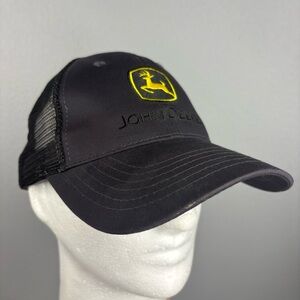 John Deere Dark Gray Trucker Hat - Run Your World